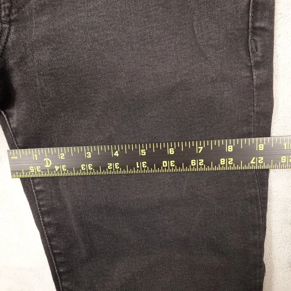 Express Jeans Slim Straight‎ Men's 31x30 Black Denim